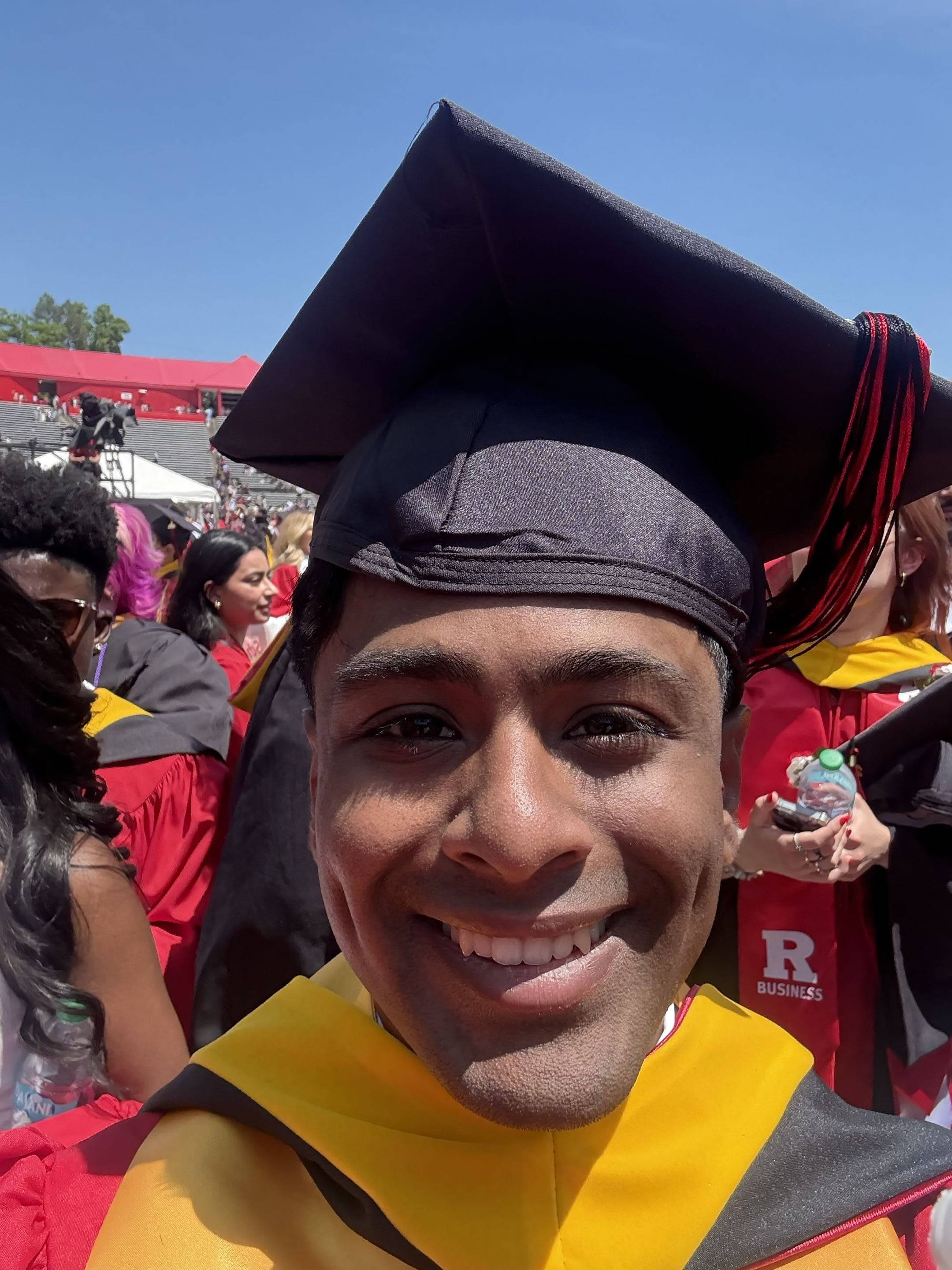 Notchd founder at graduation